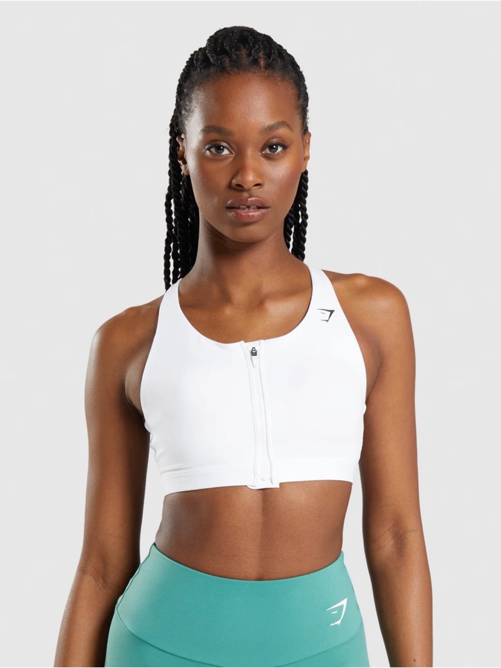 Gymshark Zip Up Sports Bra